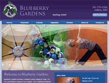 Tablet Screenshot of blueberrygardens.org